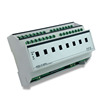 Intelligent lighting Control system -8 relay intelligence lighting control modular intelligence lighting controller