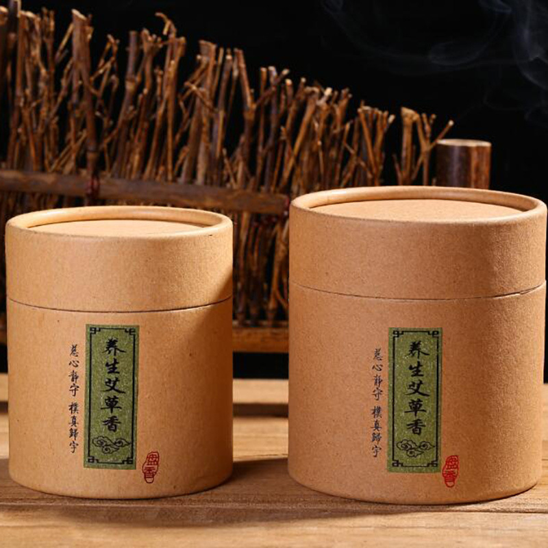 厂家批发艾草盘香2/4H蕲艾灸室内熏香净味沉香老山檀香崖柏藏香粉