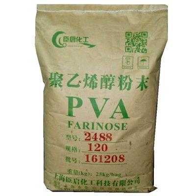 Polyvinyl alcohol 2488 Special glue 100 Mesh powder Dispersed Baotuan 25KG Bag