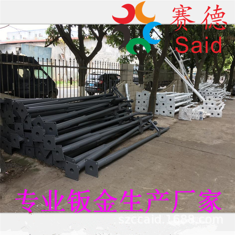深圳赛德供应茂名监控立杆揭阳监控立杆立杆生产现货特惠非标定制