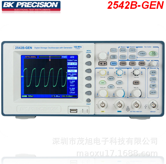 百科BK Precision【2542B-GEN】数字存储示波器2通道100MHz1GSa/s