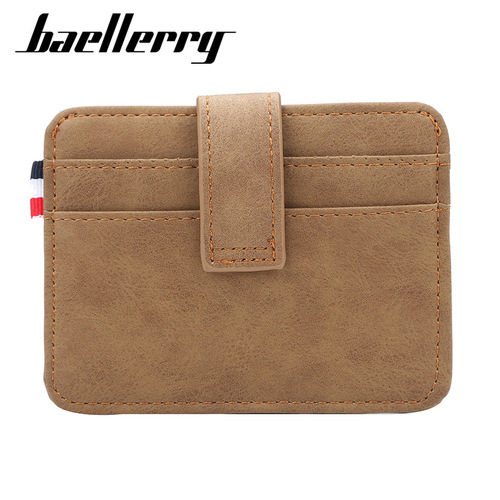 baellerry new men's card holder with multiple card slots, card holder, business card holder, bank bus card holder, one piece drop shipping