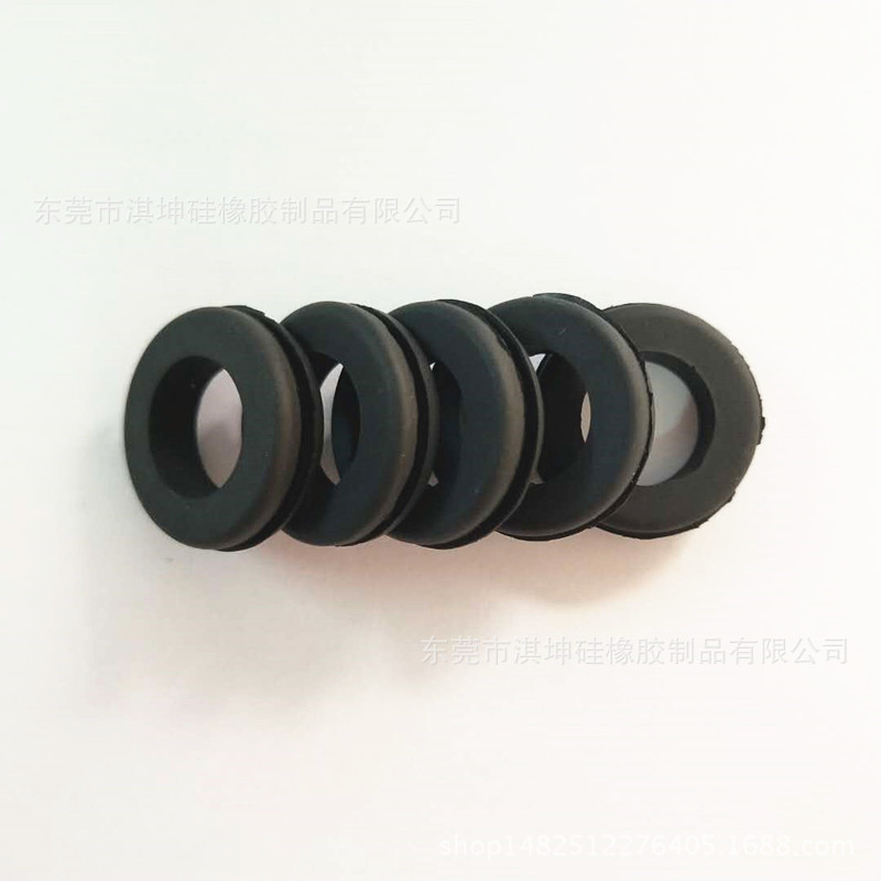 双面护线圈 氯丁胶过线环 线珠护线套  五金卡孔护线环线卡