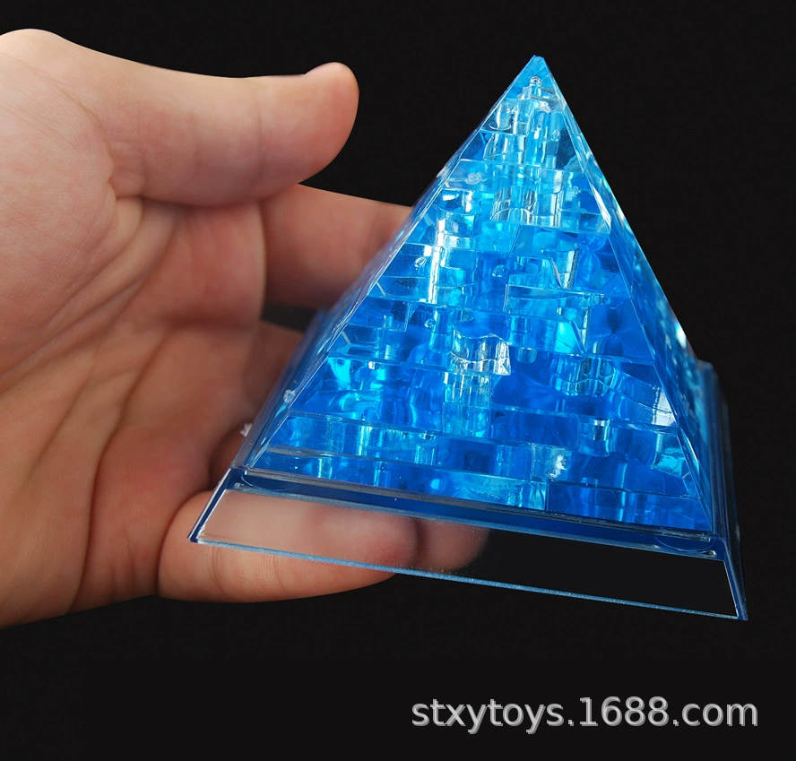 Пирамида, конструктор, головоломка, умная игрушка, 3D, ручной работы, оптовая продажа
