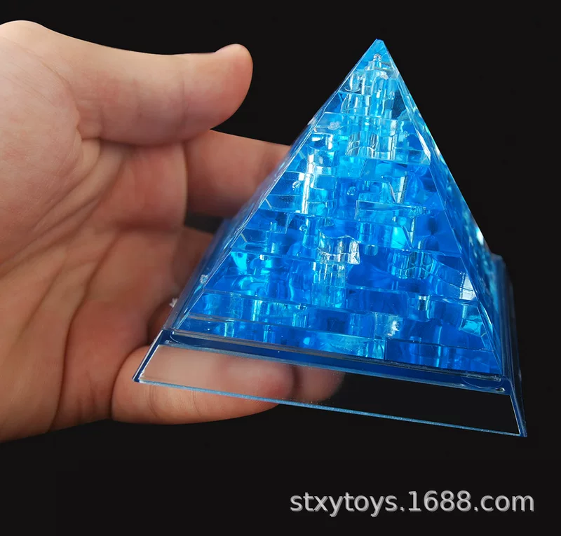 Пирамида, конструктор, головоломка, умная игрушка, 3D, ручной работы, оптовая продажа