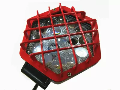 Hexagonal 48W LED work light off-road vehicle light with protective net (Other LED lights)