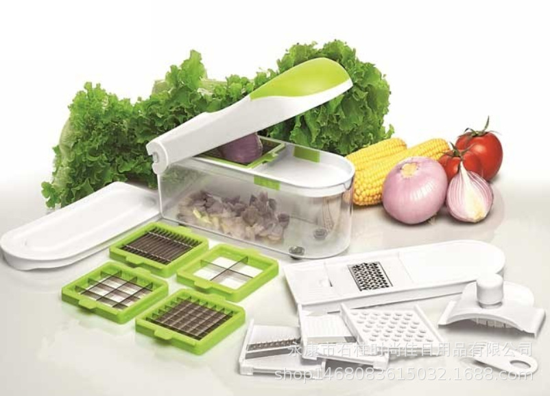 Factory direct 14-piece vegetable cutter...