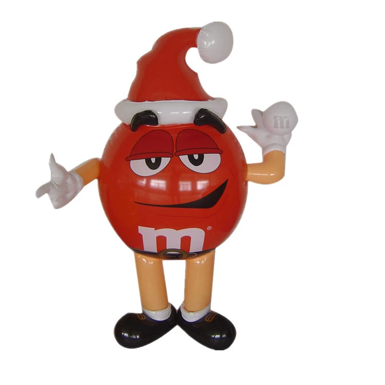  inflatable toy PVC, stand, mascot, cartoon realistic roly-poly doll