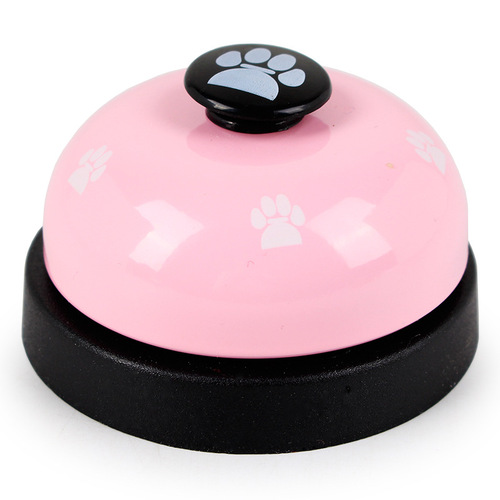 Factory Amazon Pet Bell Ringer Training Intellectual Development Pet Toy Fun Footprint Training Dog Bell Ringer