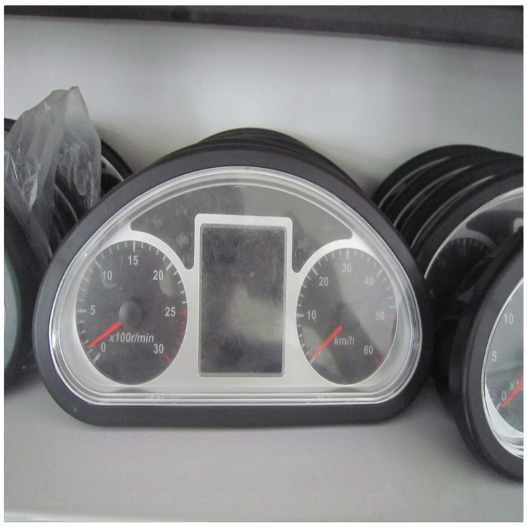 摊铺机特定计米仪表 工程车彩屏电子监控器定制 各种工程车仪表盘