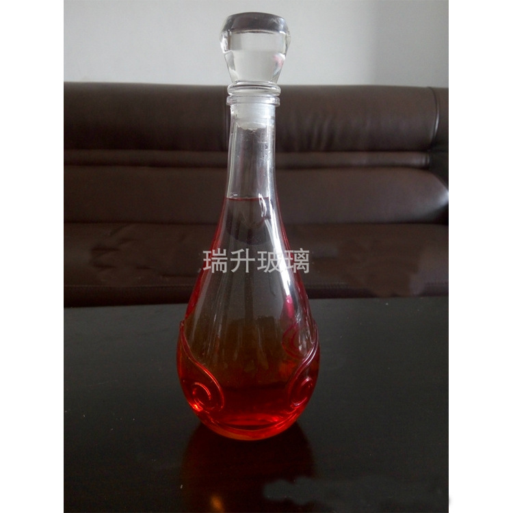 1斤装白酒500ml玻璃酒瓶  空白自酿白酒瓶  喷涂 可加印logo