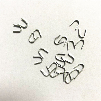 Manufactor Direct selling Headphone cable DIY Accessories: Iron buckle Line Card Flat clamp Metal Galvanized Flat buckle