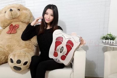 多功能电磁波足疗仪器足疗机足底足部脚部脚底腿部按摩器