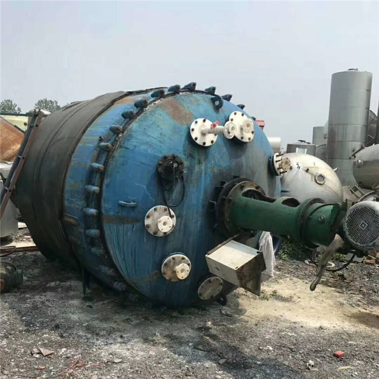 supply Used Reactor Used Enamel Glass Reactor 5 Enamel Reactor Used equipment