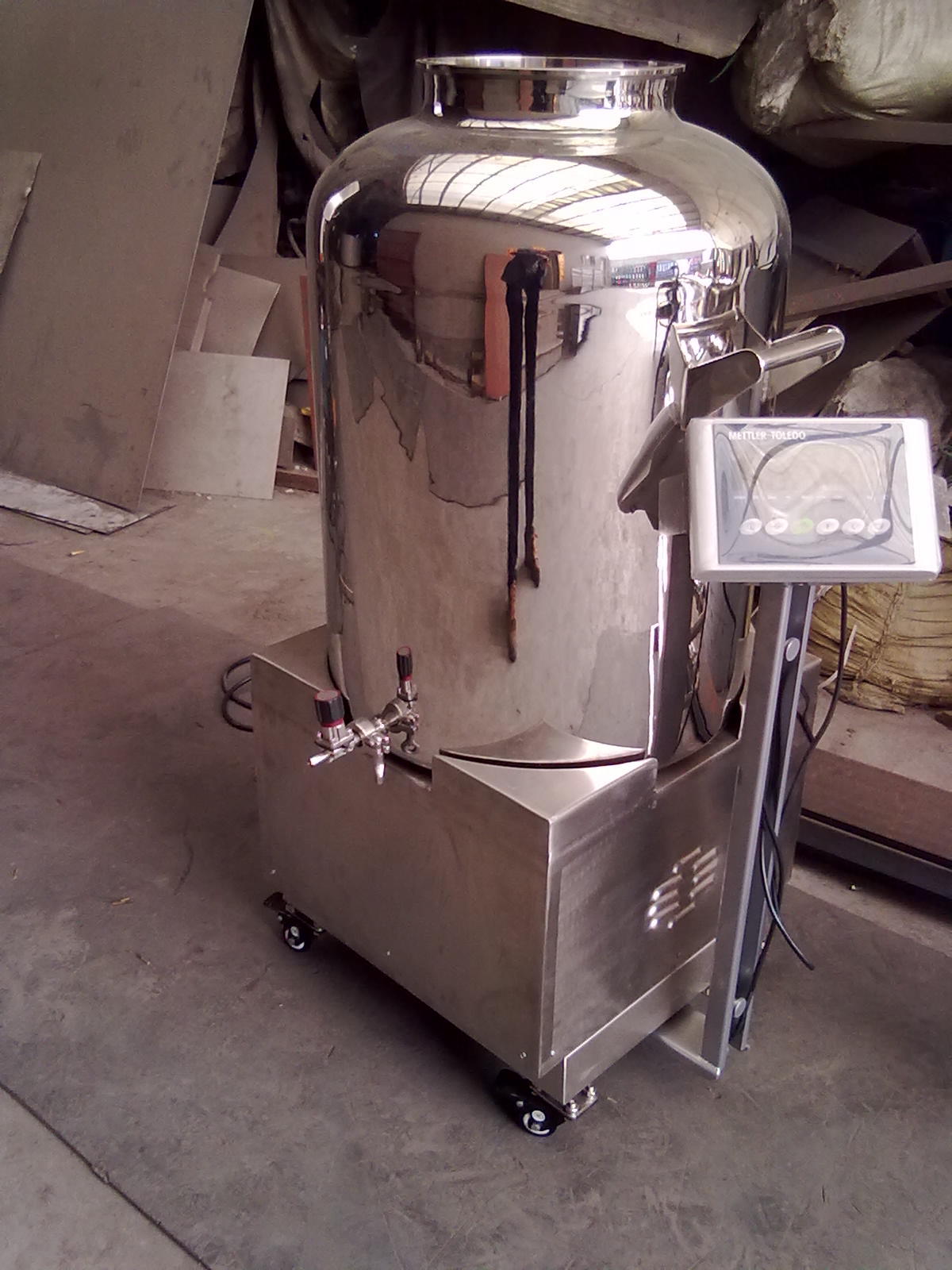 厂家直销 供应国禹不锈钢磁力搅拌罐 电加热搅拌罐 搅拌缸混料罐