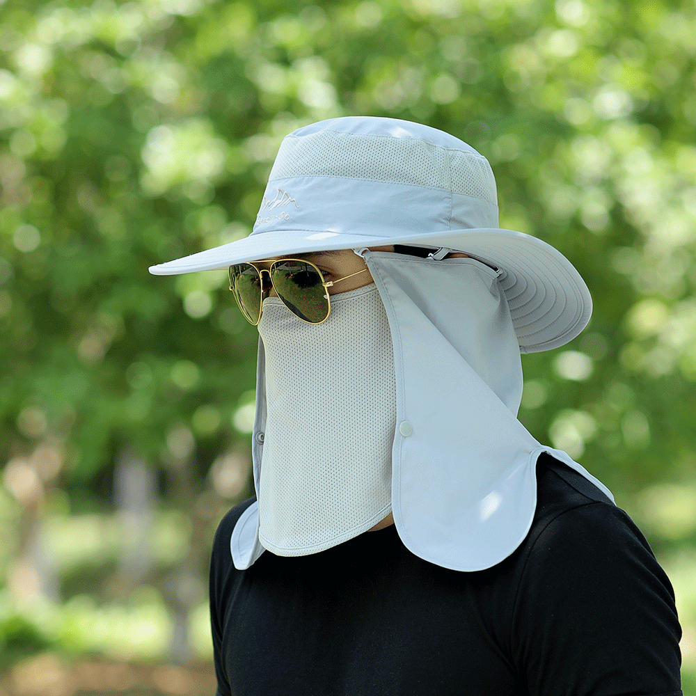 sunscreen cover face sun hat  NSTQ34722