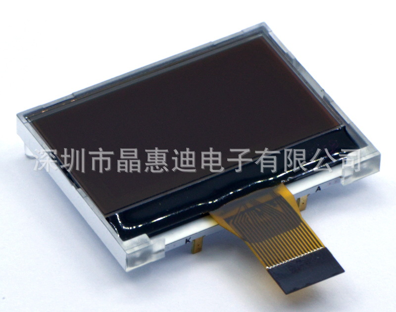 12864 SPI����Һ��ģ�� JHD12864-G573BTW-BL