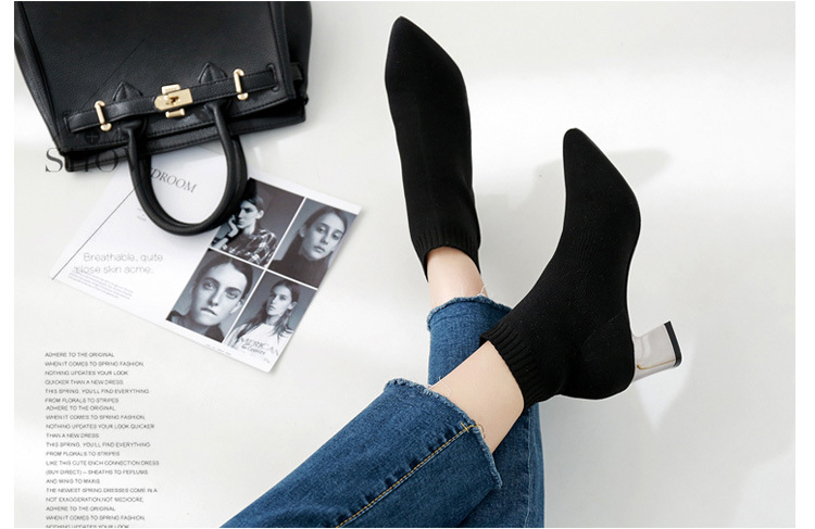 Bottes femme en Tissu - Ref 3354982 Image 22