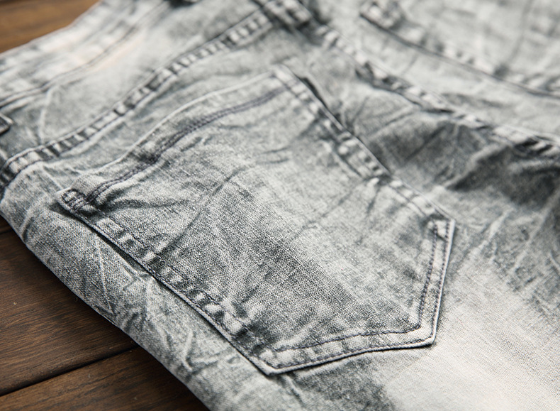 Jeans nuovi da uomo, alla moda, casual, retrò, ricamati, lavati, a gamba dritta_voghion.com