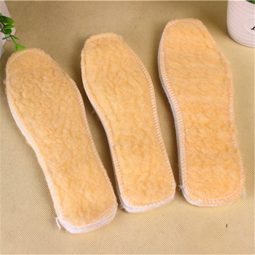 M8037 winter hot selling wool insoles, warm and thickened lambswool insoles wholesale
