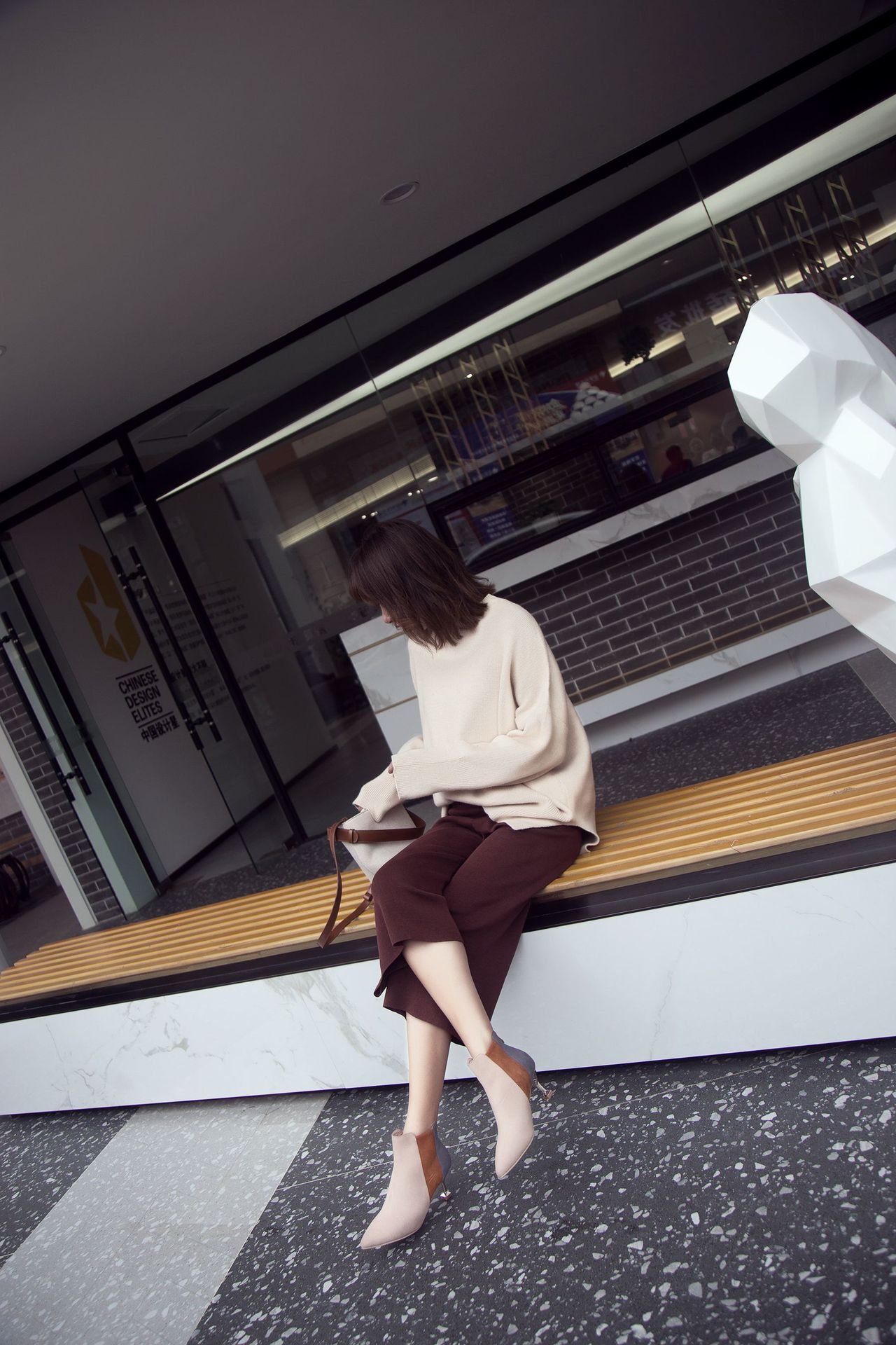 Bottes femme HALINFER  HAN LINGFEI en Gommage - Ref 3355227 Image 17