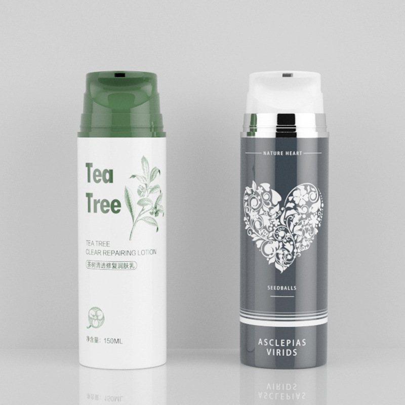 100ml/150ml/200ml de gran capacidad PP hebilla botella de loción de vacío Esencia de loción cosmética sub-botella