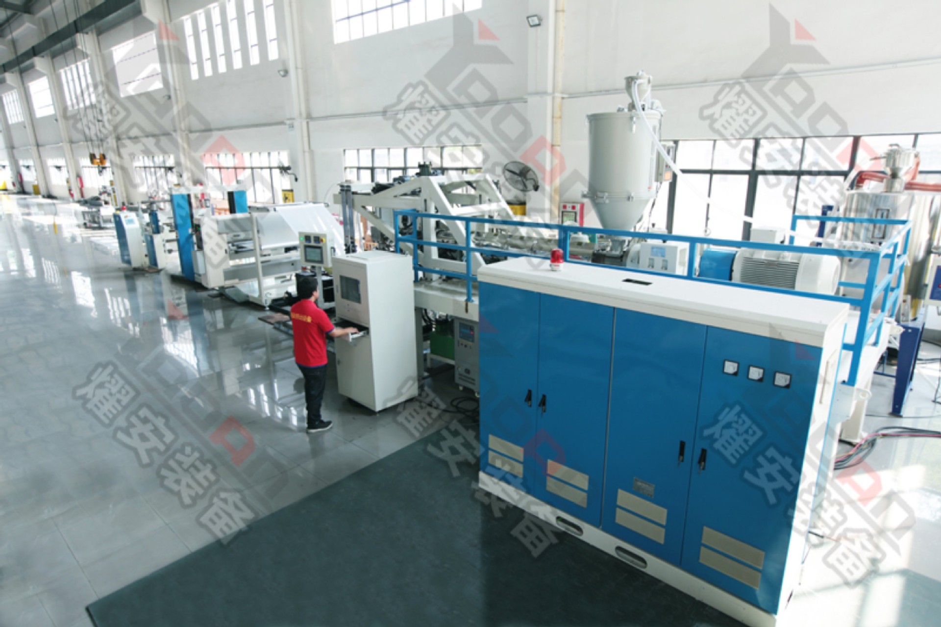 燿安直销光学膜片材机PSPC导电薄片挤出机