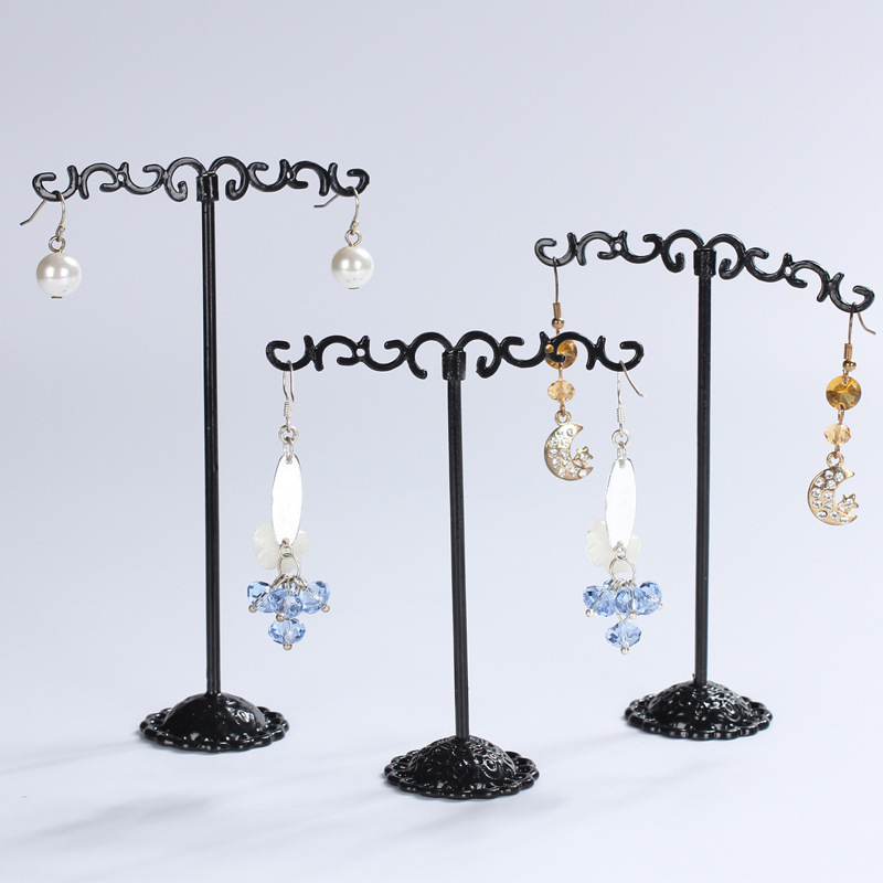 Wrought Iron Earring Rack Three-piece Earrings Display Rack Ear Nail Rack Jewelry Rack Jewelry Display Rack Wrought Iron Earring Rack Three-piece Earrings Display Rack Ear Nail Rack Jewelry Rack Jewelry Display Rack