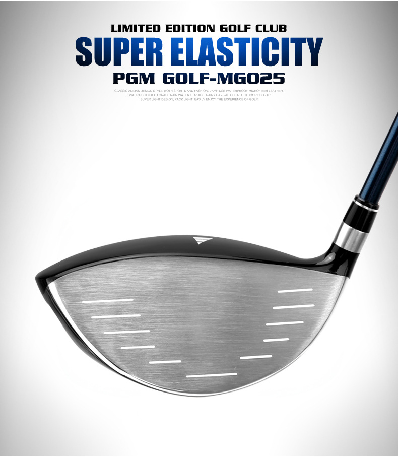 Gậy đánh golf PGM số 1 gỗ titan cho người mới bắt đầu, tay trái/phải — MG025 màu xanh đen số 1 gỗ lớp S, MG025 màu xanh đen số 1 gỗ R cấp, Bao Thanh, MG025 gỗ 3 đen xanh cấp S chi tiết 8