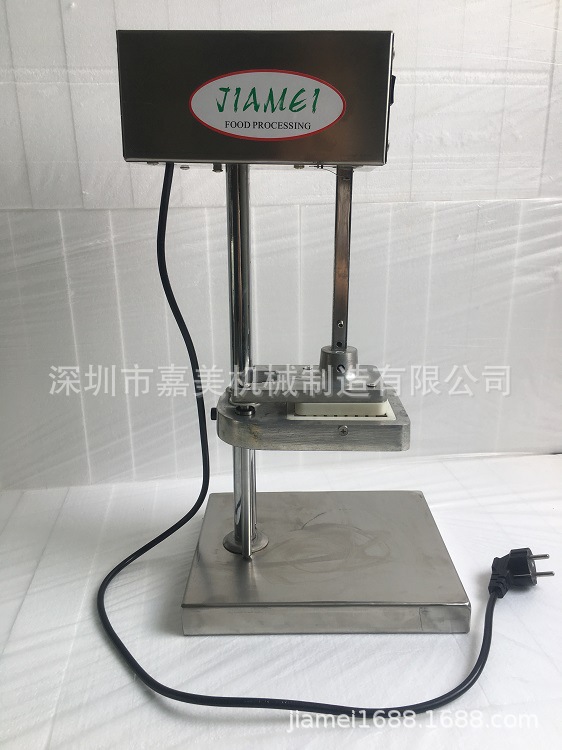 不锈钢电动立式切薯条机 家用土豆切条器 商用多功能果蔬切条机器|ru