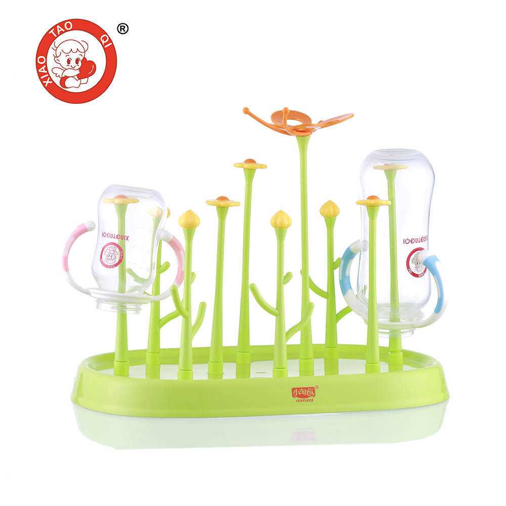 Little Naughty botella de secado rack de secado estante de la botella de leche estante de secado recién nacido estante de secado botella de bebé estante de secado