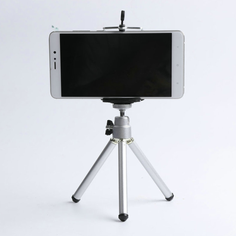 厂家供应2节铝管三脚架  2节铝管铝合金脚架  2节银色铝管三脚架|ms