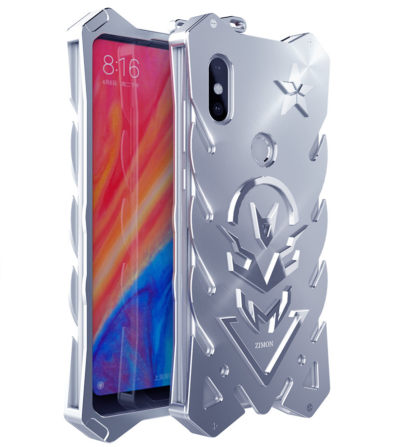 SIMON New THOR II Aviation Aluminum Alloy Shockproof Armor Metal Case Cover for Xiaomi Mi MIX 2s