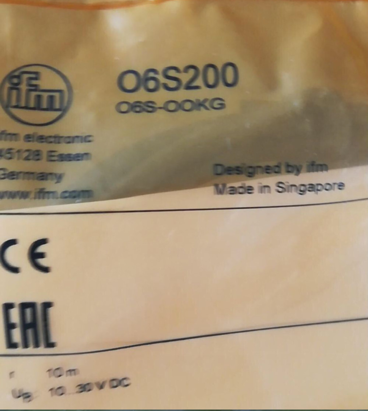 IFM德国易福门O6S200对射式传感器O6E301 O6S301 O6T301  O5G500