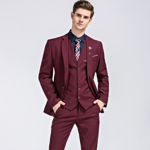 Professional suit suit men’s slim suit formal dress bridegroom wedding dress three piece suit