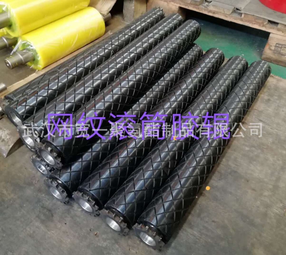 供应湖南聚氨酯滚筒包胶加工