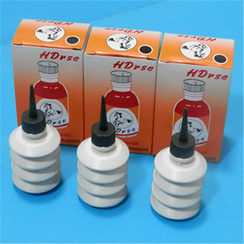 Wholesale marker ink refill oily marker water black 25ml non-erasable marker refillable with ink