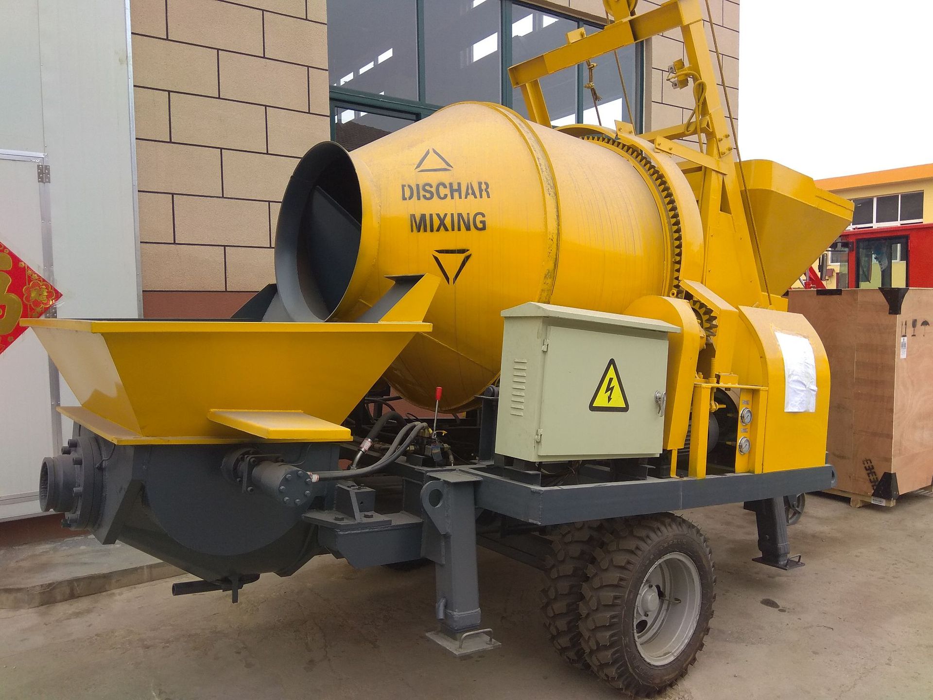 混泥土泵 拖泵 混泥土送泵 混凝土输送泵 混泥土搅拌泵送一体机