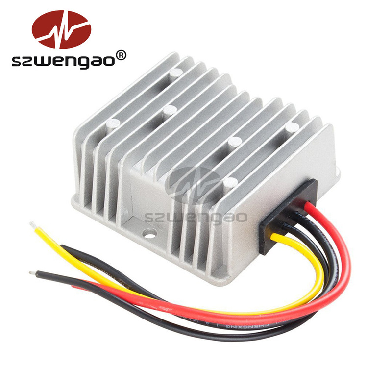 48V to 19v 10A 190W step-down converter DC-DC regulator car notebook waterproof power supply