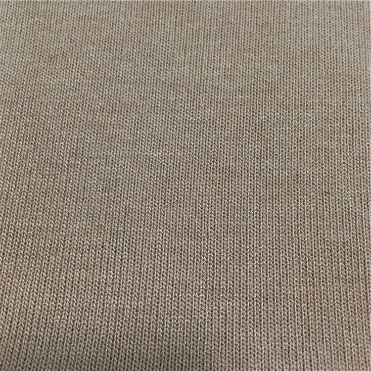 厂家供应针织TR涡流纺粗针氨纶汗布 涤人棉粗针氨纶汗布