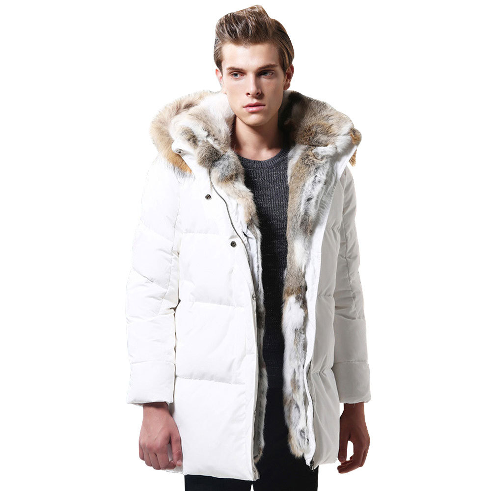 Men's Down Jacket Warm Hooded Winter Coat For Men_voghion.com