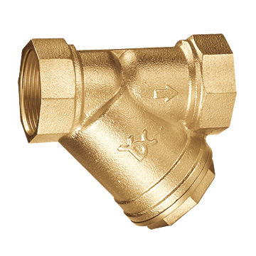 螺纹铜过滤器，Y型过滤器，GL11w-16T过滤阀门黄铜过滤器杂质过滤