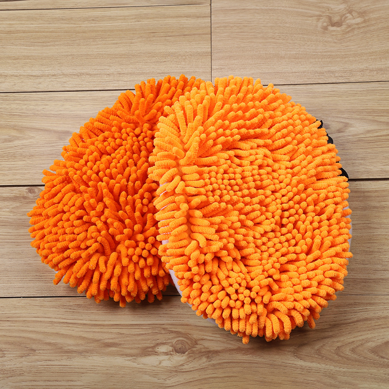 一手货源蒸汽拖把布套 珊瑚虫拖把头配件 雪尼尔布套圆形更换垫|ms