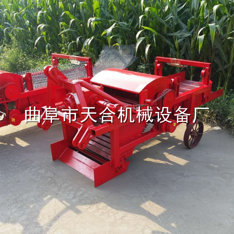 四轮拖拉机带挖药机 药材挖掘机型号 中药材收获机生产厂家