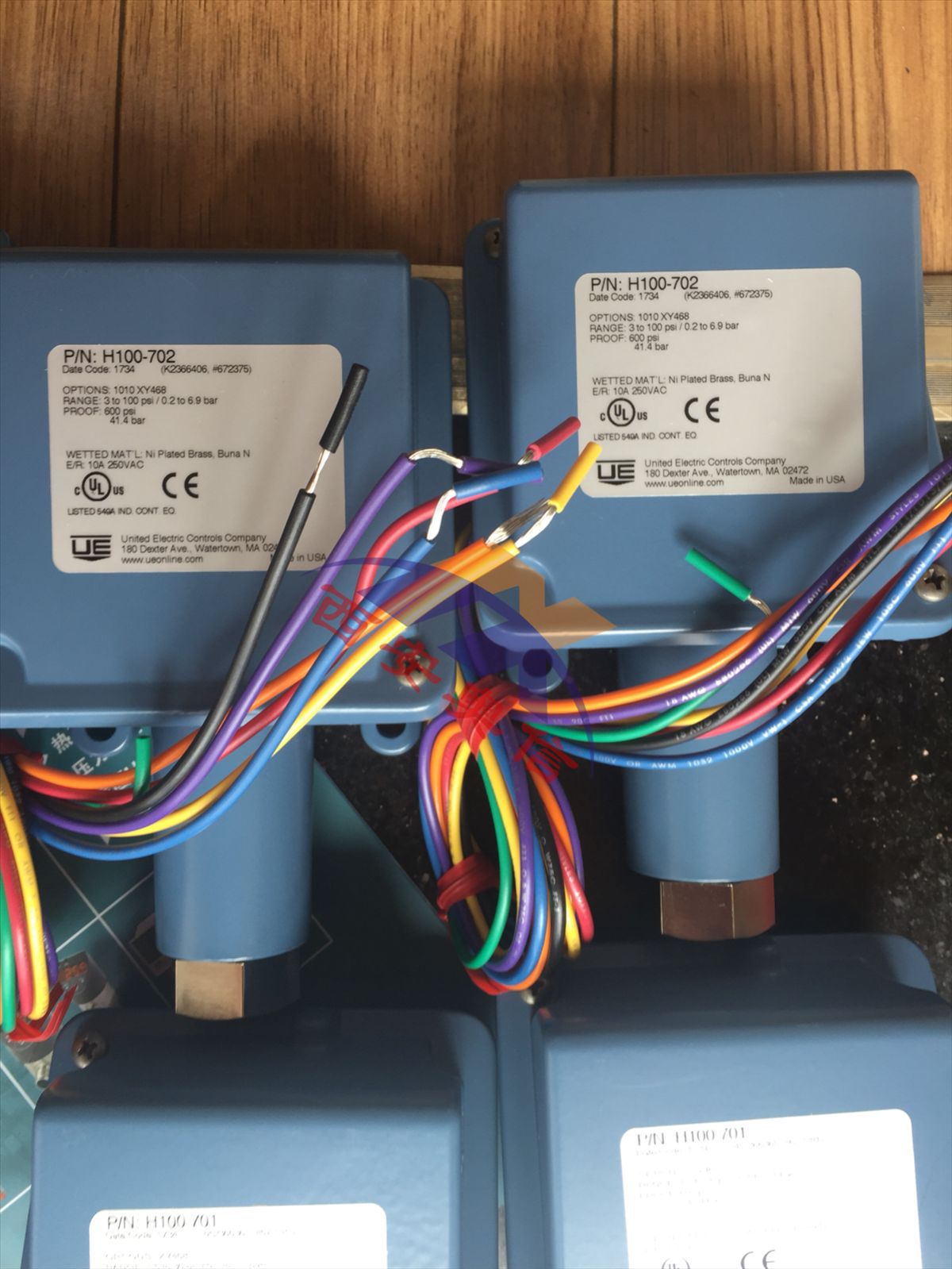 【西安奥信】H100-702-XY468现货  UE压力开关 UE开关常用型号