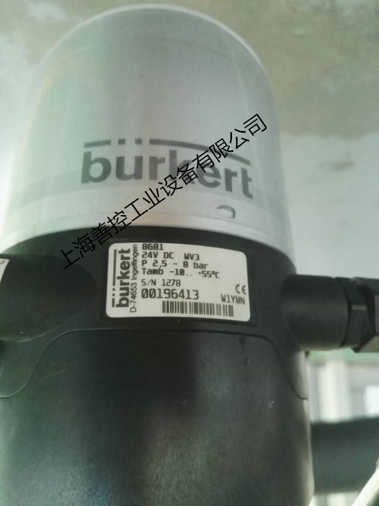 德国burkert8681卫生阀门控制器宝德调节阀控制按钮宝帝00196413