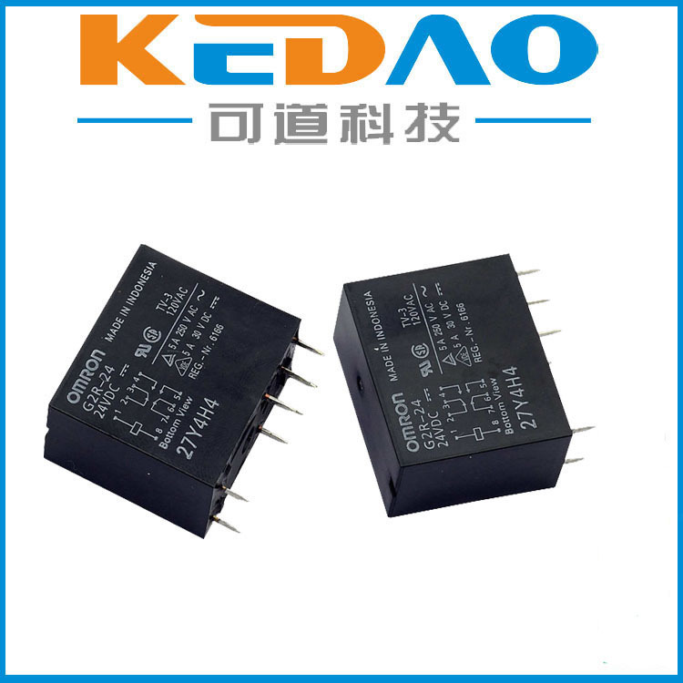 欧姆龙G2R-1A4 DC24V功率继电器OMRON原装正品现货特价