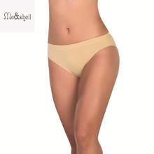 外贸尾单库存处理 女式无缝 中腰简约丝滑透气柔软三角内裤