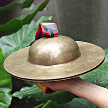 尼泊尔手工铜钹厂家直销大镲碰铃打击乐器铜嚓开业活动用品铙钹