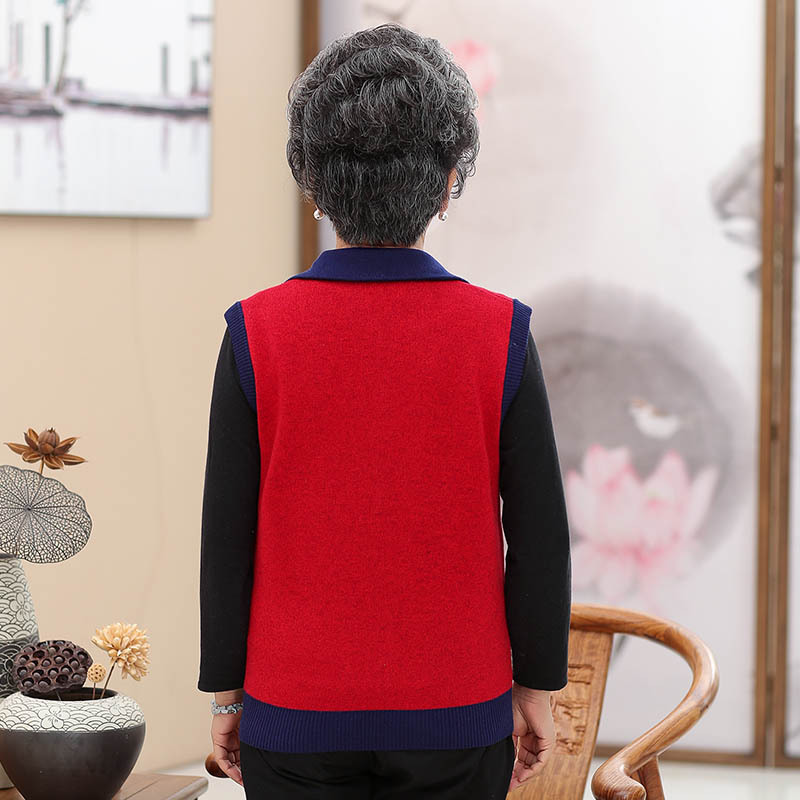 Gilet femme MOUTON ROUGE en Tricot - Ref 3317911 Image 5